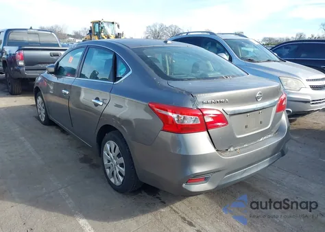 2016 Nissan Sentra Sv from USA, damaged, VIN 3N1AB7AP4GL679709
